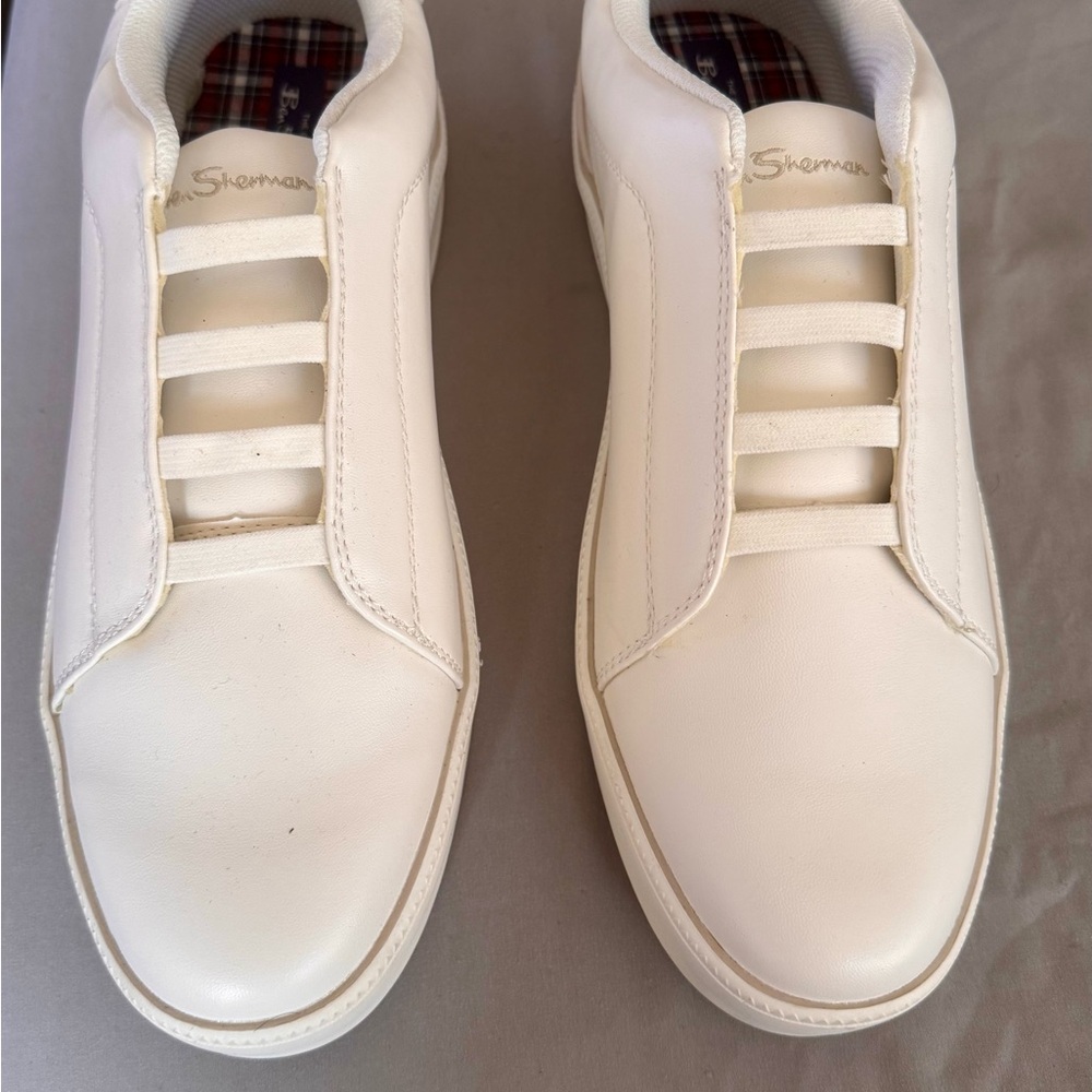 Ben Sherman Cream Men's Sneakers